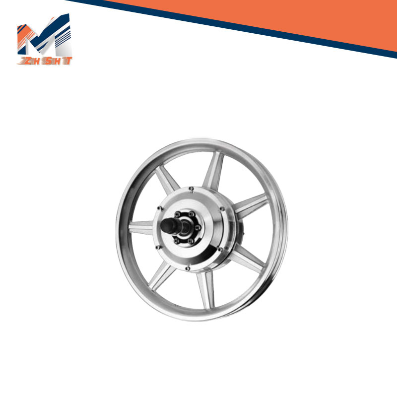 14"Small high-speed brushless motor for driving folding electric vehicles, motor wheel hub integrated wheel