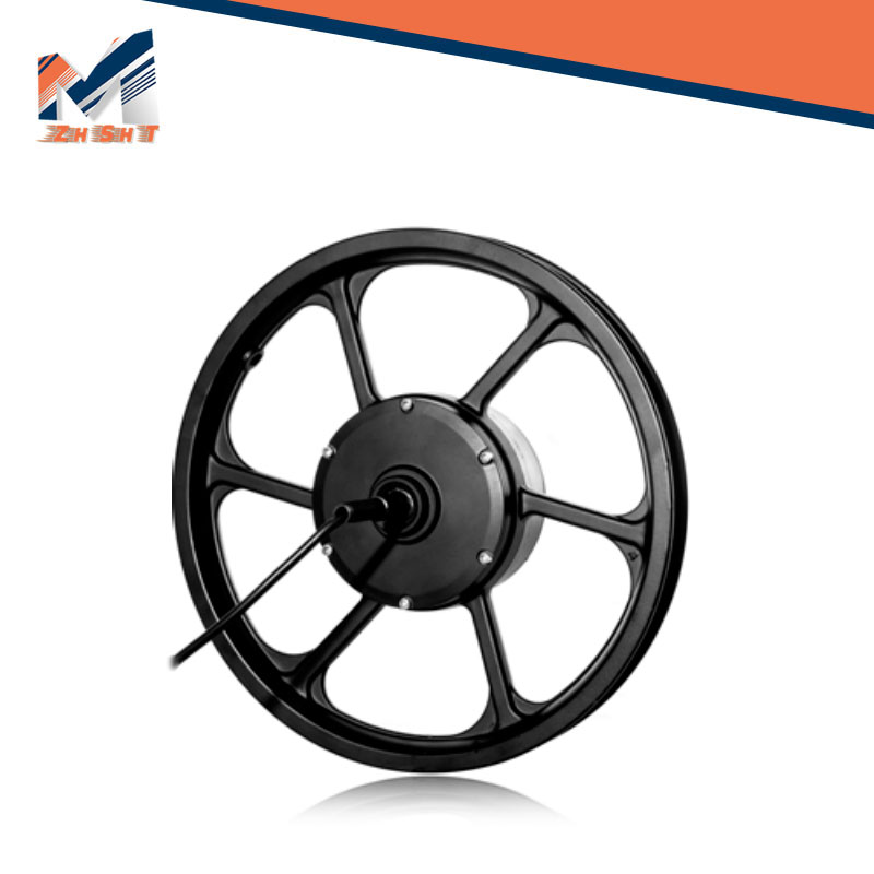 Brushless toothless motor wheel hub motor 16 inch disc brake motor electric vehicle motor integrated wheel drive motor