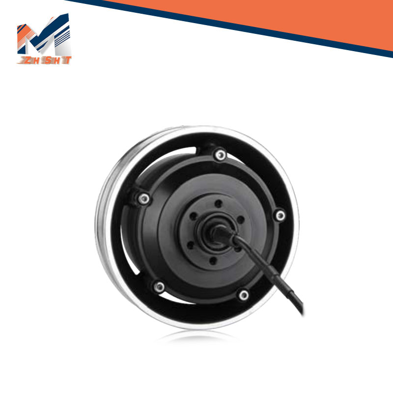 10 inch brushless and toothless detachable tire scooter motor wheel hub motor